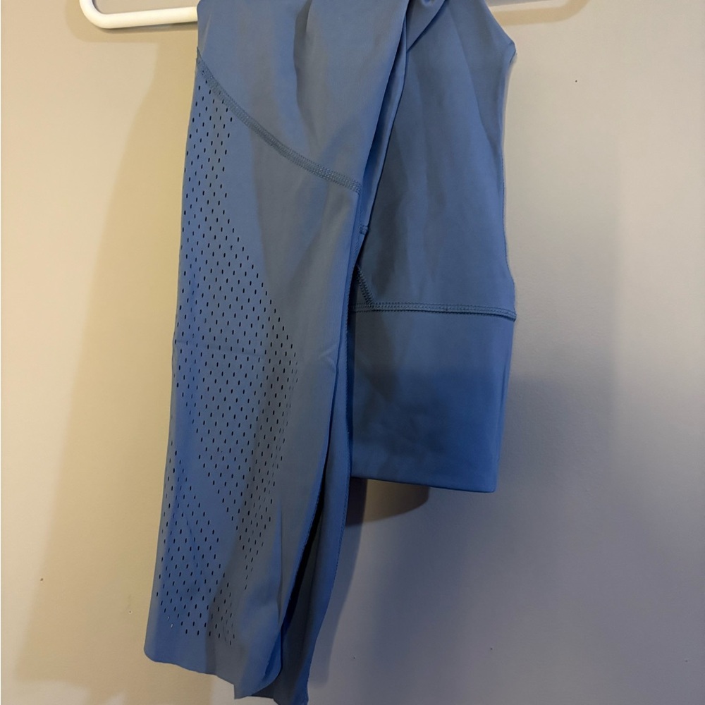 Blue Athletic Leggings